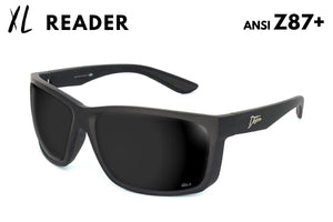 Breach XL Bifocal Reader - Jet Black Polarized