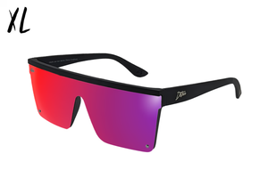 Tidal Wave XL - Matte Black - Cosmic Flare Lens Polarized